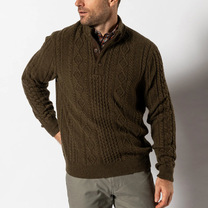 Duck Head - Haines 1/4 Zip Olive
