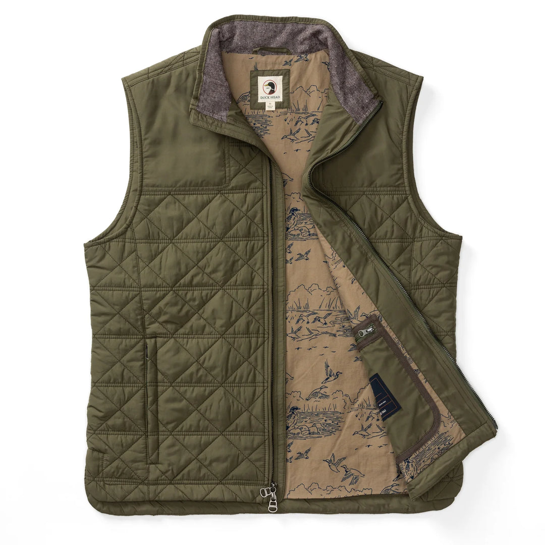 Duck Head - Vest Fremont Olive