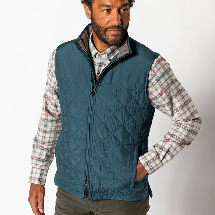 Duck Head - Vest Fremont Orion Blue