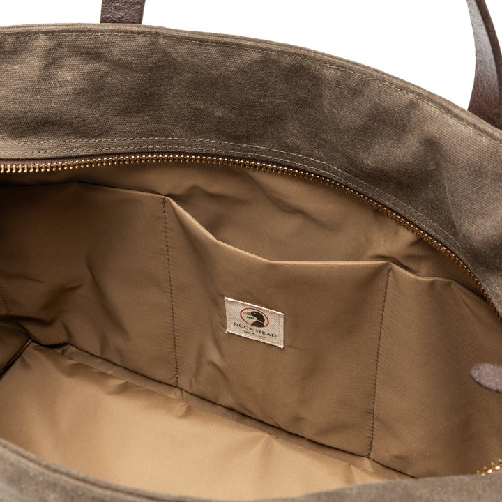 Duck Camp - Waxed Canvas Tote
