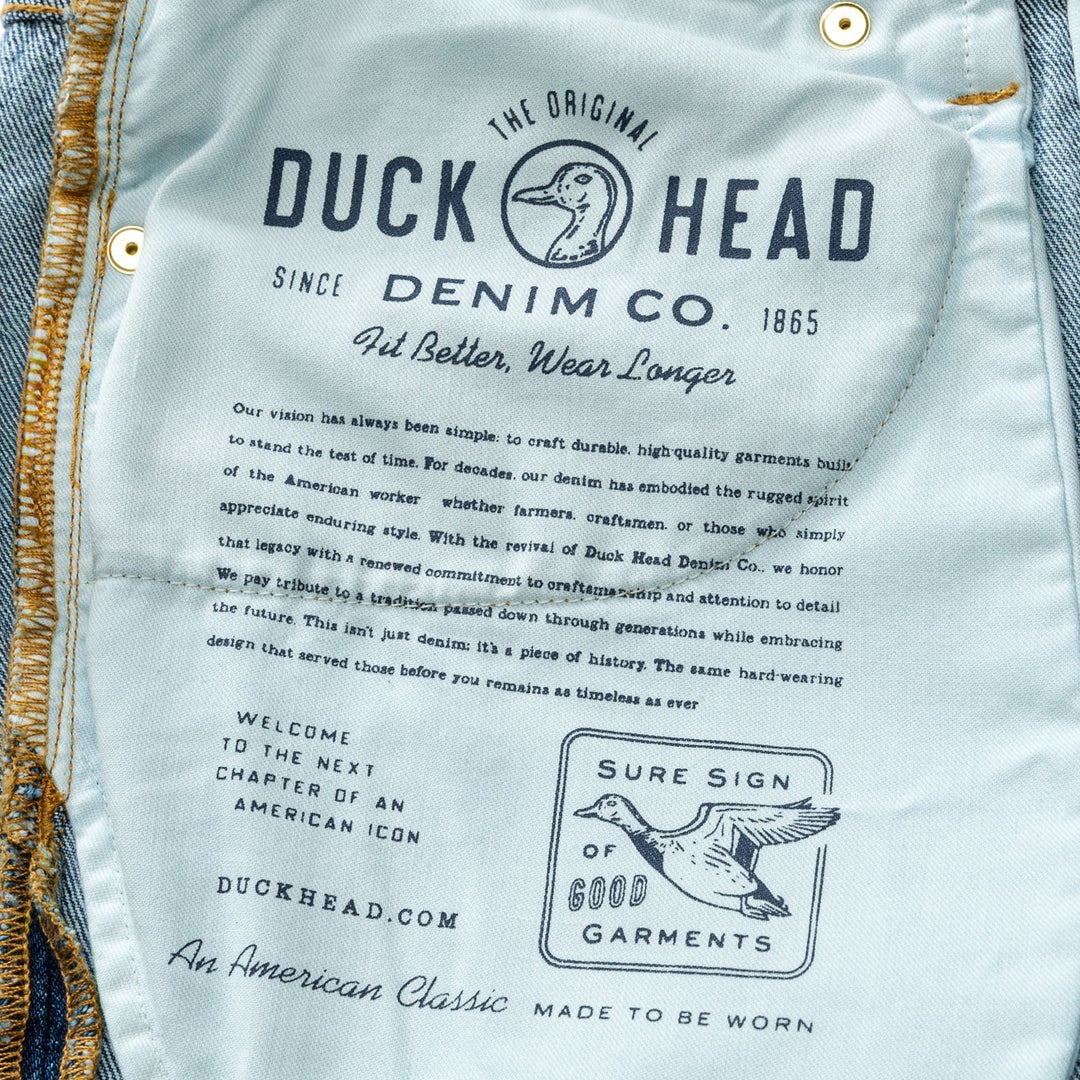 Duck Head - Classic Straight Denim Jean Light Wash