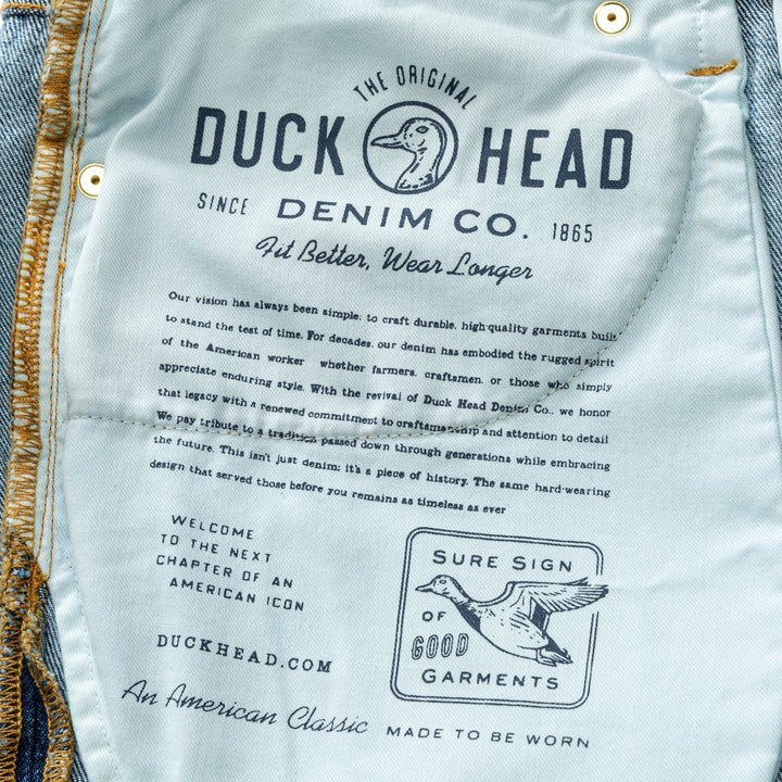 Duck Head - Classic Straight Denim Jean Light Wash