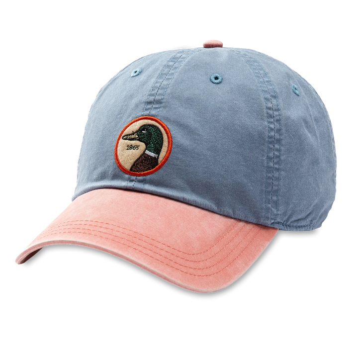 Duck Head - Hat Circle Patch Twill Stone Blue