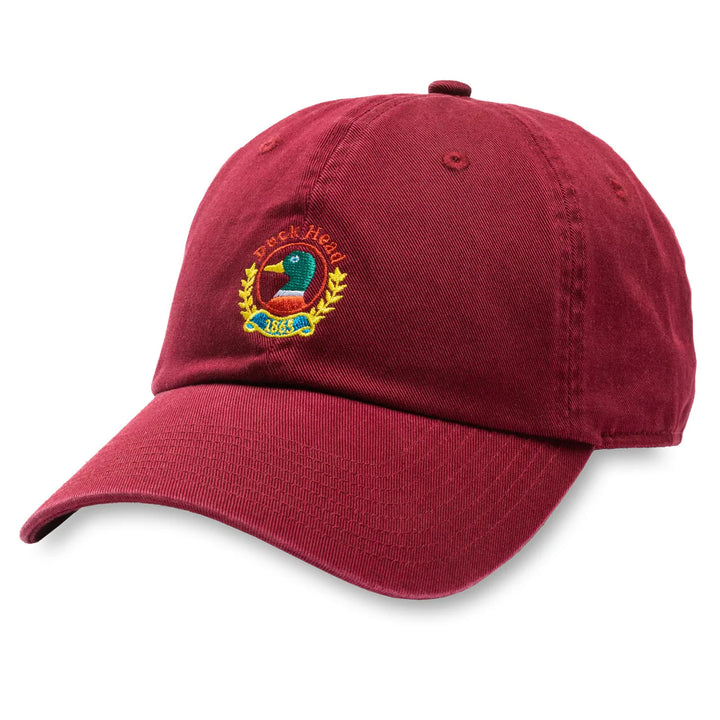 Duck Head - Hat Emb. Crest Rhubarb