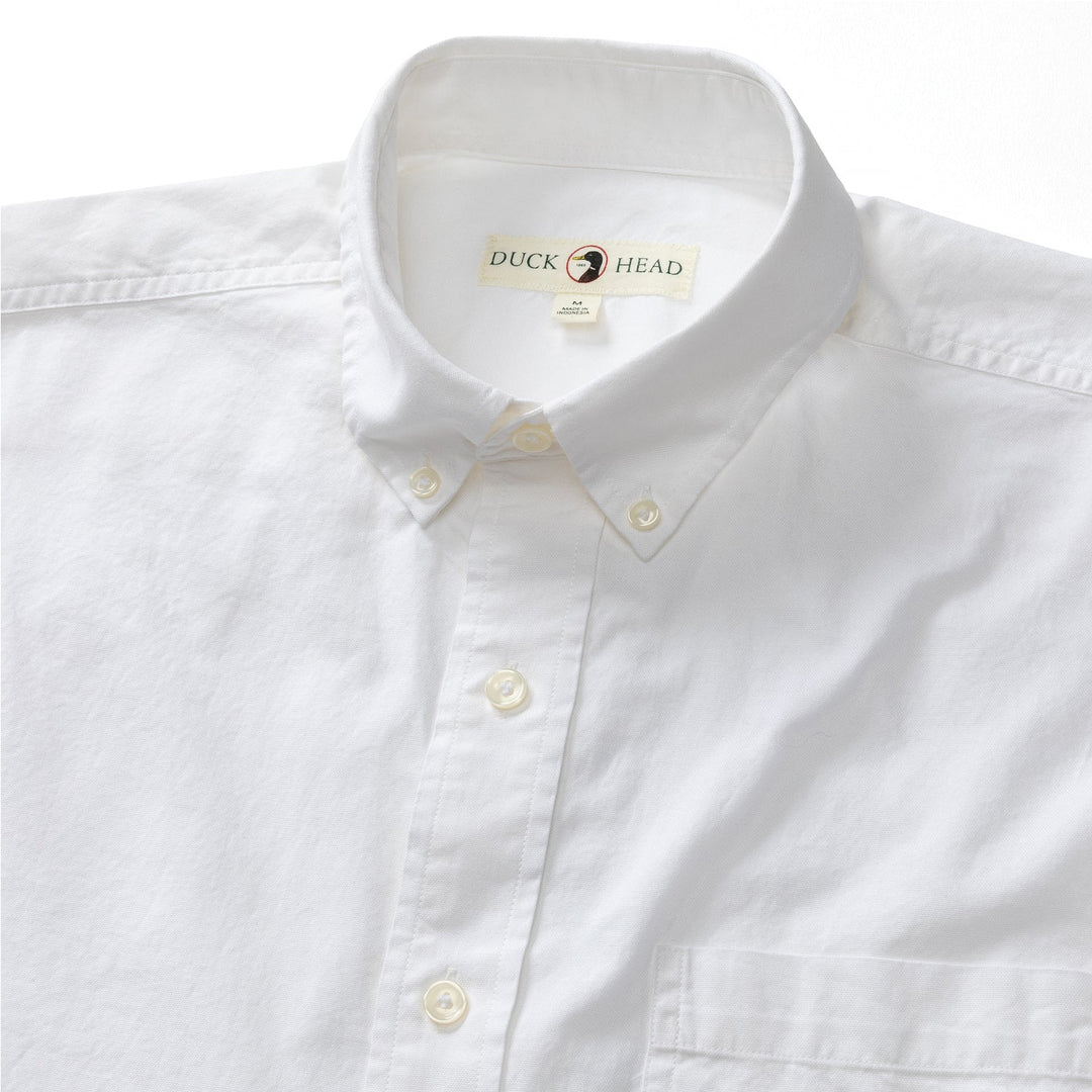 Duck Head - Oxford Sport Shirt White