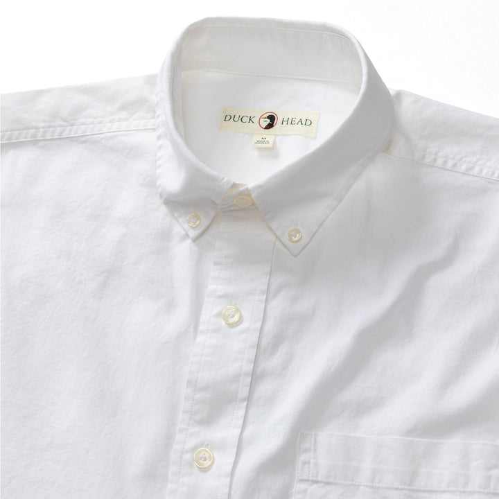 Duck Head - Oxford Sport Shirt White