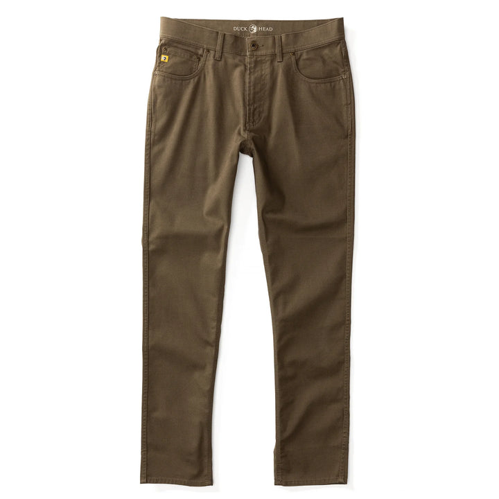 Duck Head - Pants Dark Olive 1865 Five Pocket Field Canvas