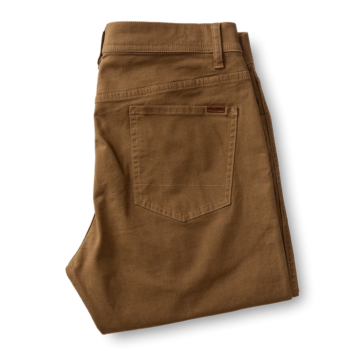 Duck Head - Pants Umber Brown Five Pocket Pinpoint Canvas