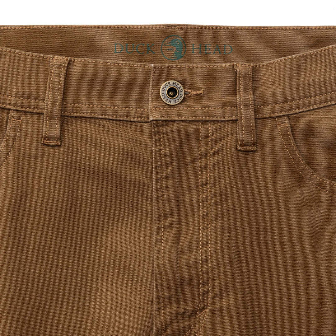 Duck Head - Pants Umber Brown Five Pocket Pinpoint Canvas