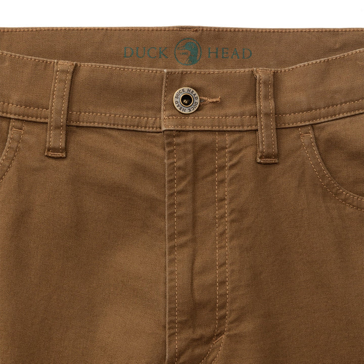 Duck Head - Pants Umber Brown Five Pocket Pinpoint Canvas