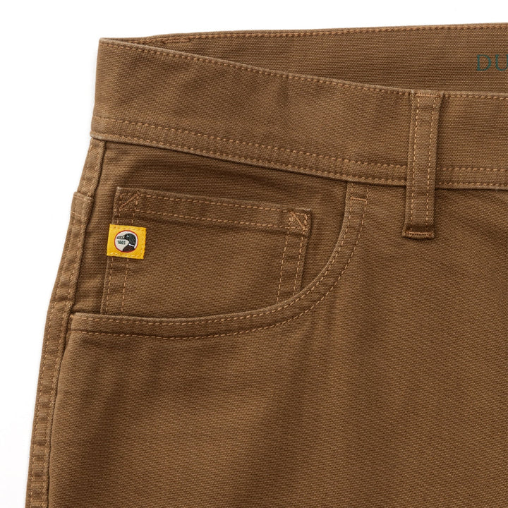 Duck Head - Pants Umber Brown Five Pocket Pinpoint Canvas