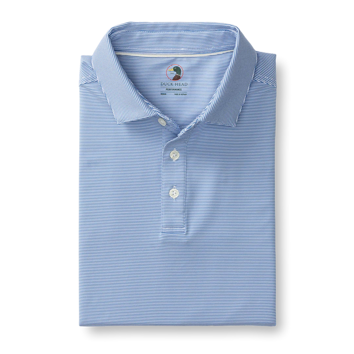 Duck Head - Polo Long Drive Lake Blue