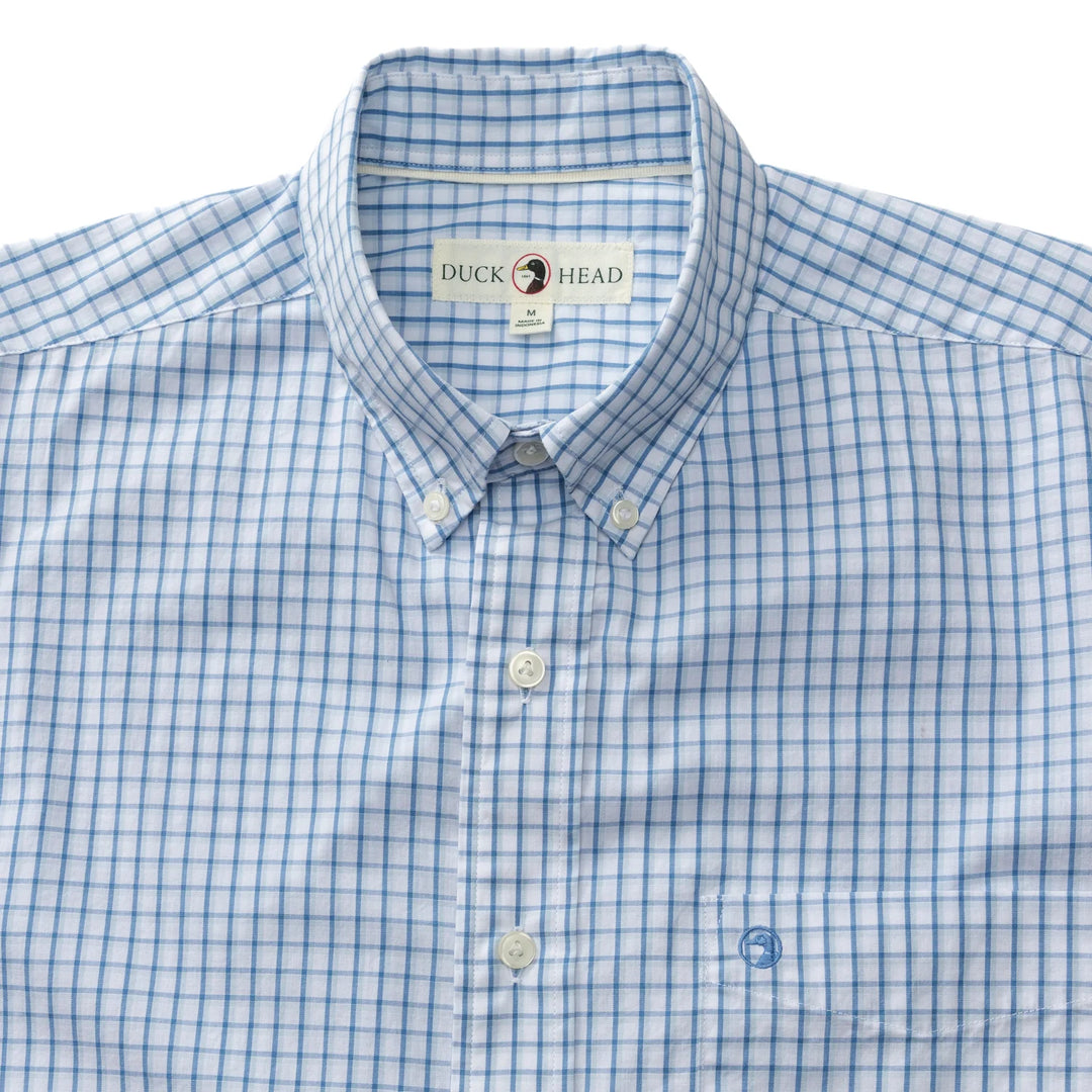 Duck Head - Shirt Edgewood Plaid Lake Blue