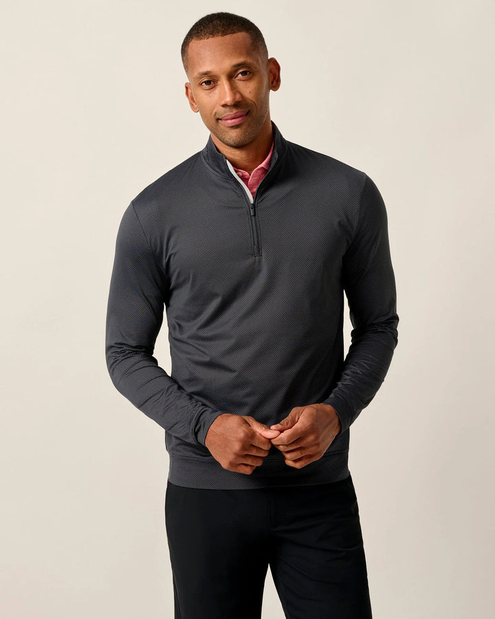 Johnnie-O - Jamie 1/4 Zip Black Seal