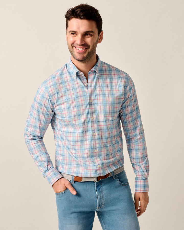 Johnnie-O - Lanes Shirt Maliblu