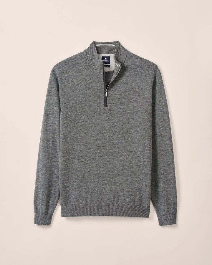 Johnnie-O - Raynor 1/4 Zip Charcoal