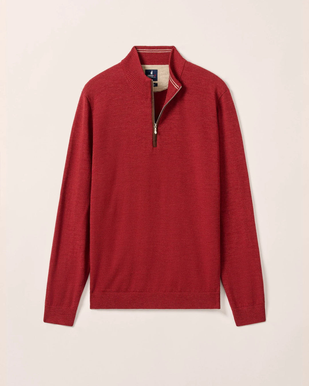 Johnnie-O - Raynor 1/4 Zip Cinnamon