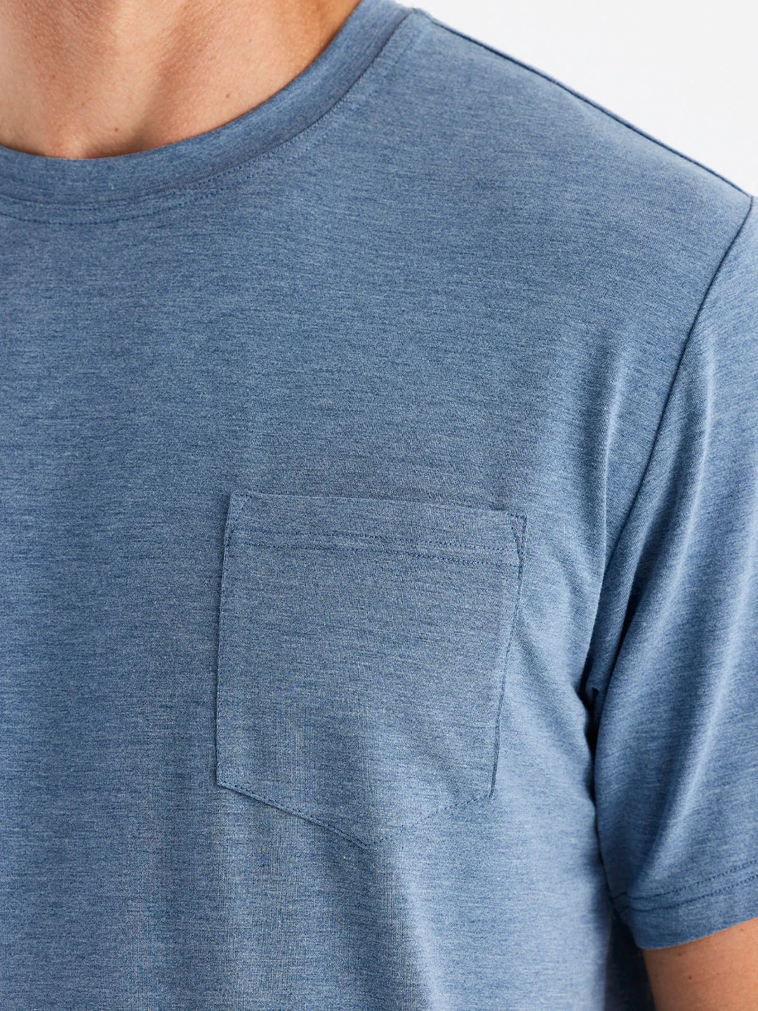 Free Fly - Bamboo Flex Pocket Tee Deepwater