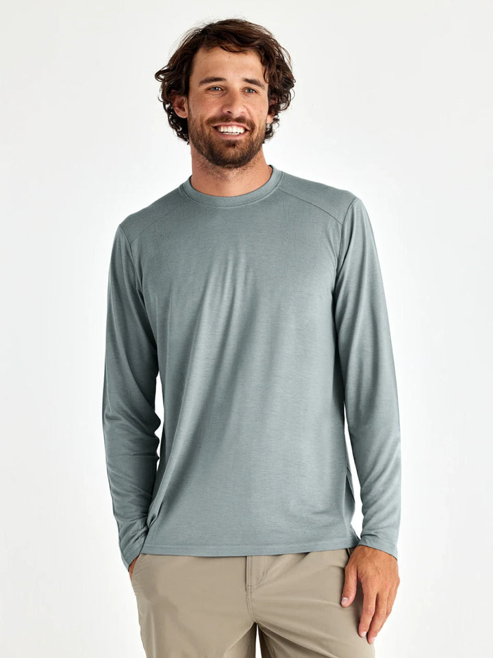 Free Fly - Bamboo Lightweight Long Sleeve Shirt Slate