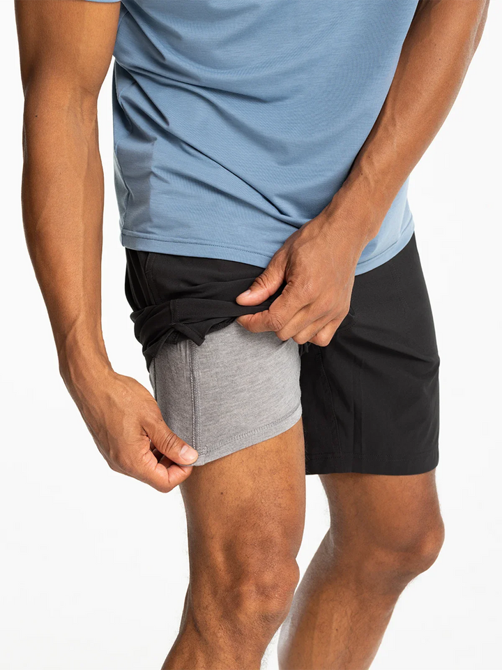 Free Fly - Breeze Shorts Lined - Black