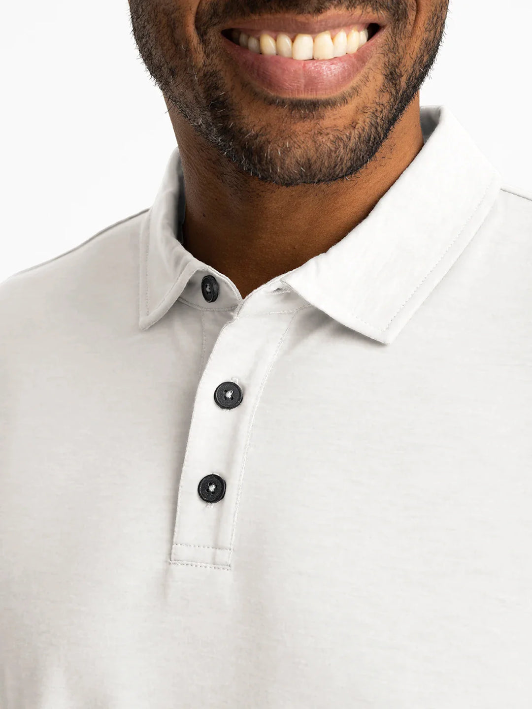 Free Fly - Flex Polo II Bright White