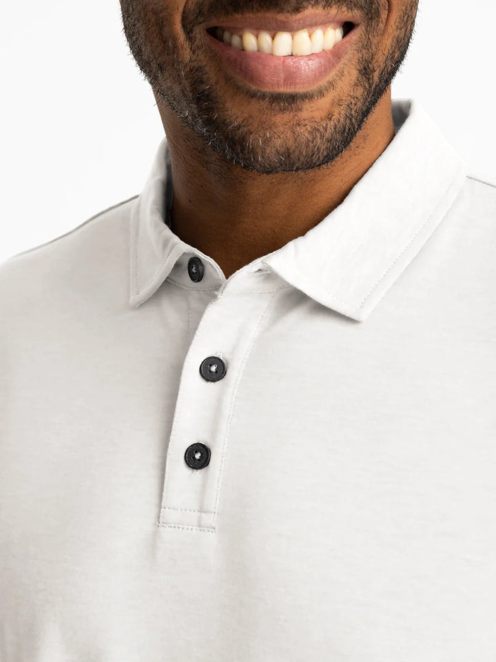 Free Fly - Flex Polo II Bright White