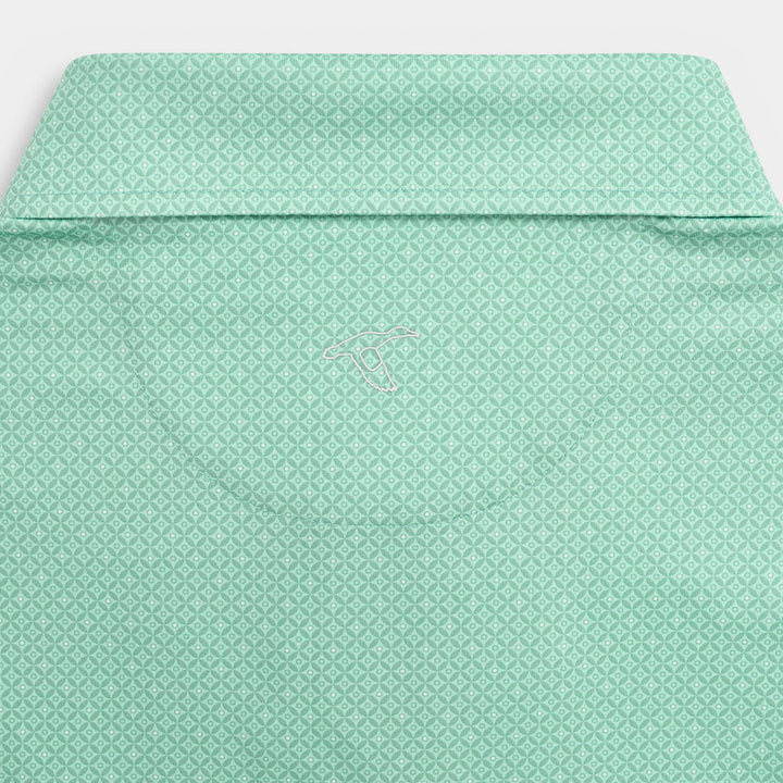 GenTeal - Circle Printed Performance Polo Cactus Circle