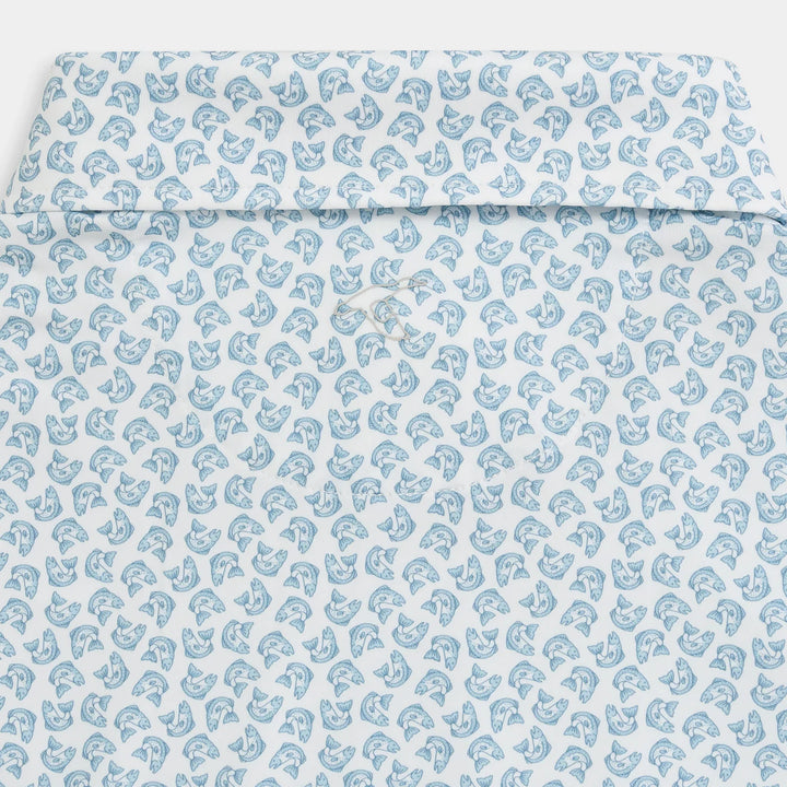 GenTeal - Trout Printed Performance Polo