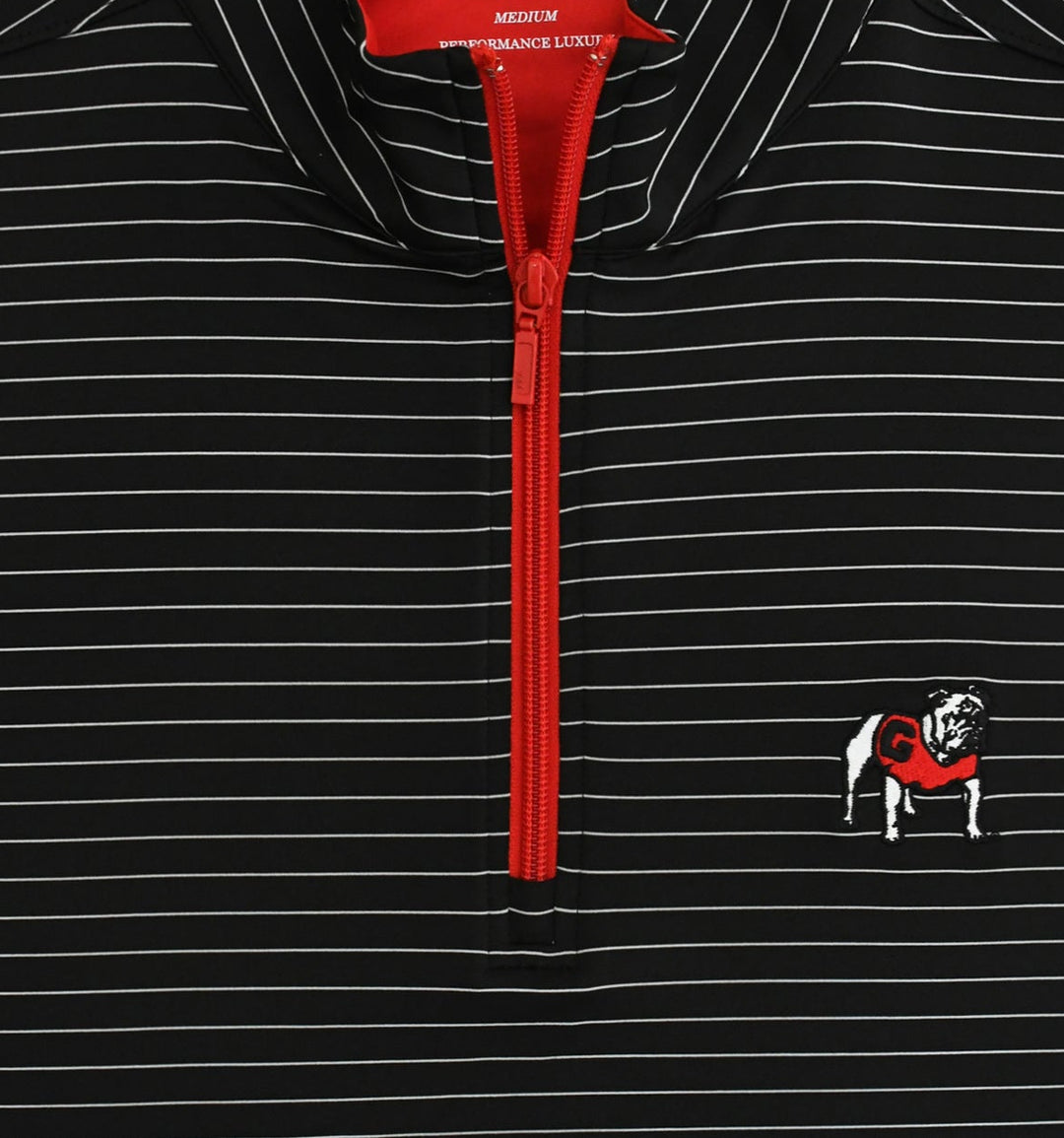 Horn Legend - UGA Black Stripe 1/4 Zip