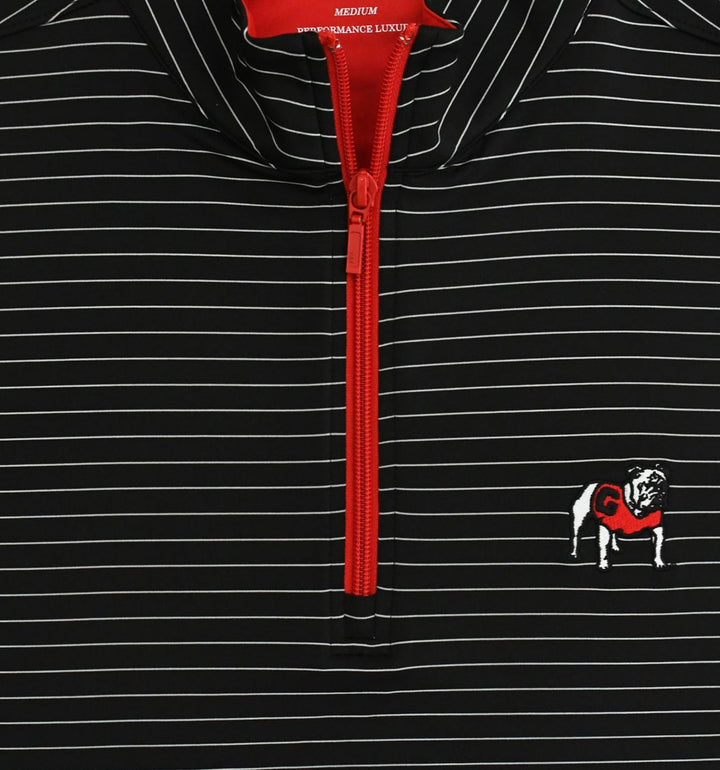 Horn Legend - UGA Black Stripe 1/4 Zip