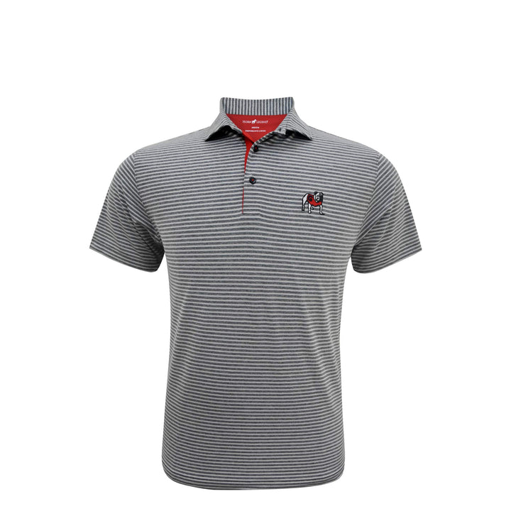 Horn Legend - Polo Charcoal Stripes UGA