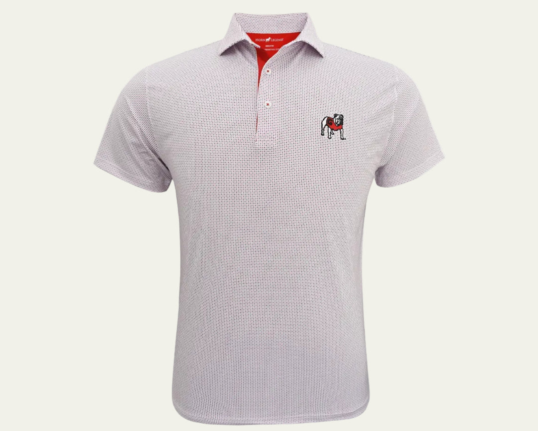 Horn Legend - UGA Checkers Polo