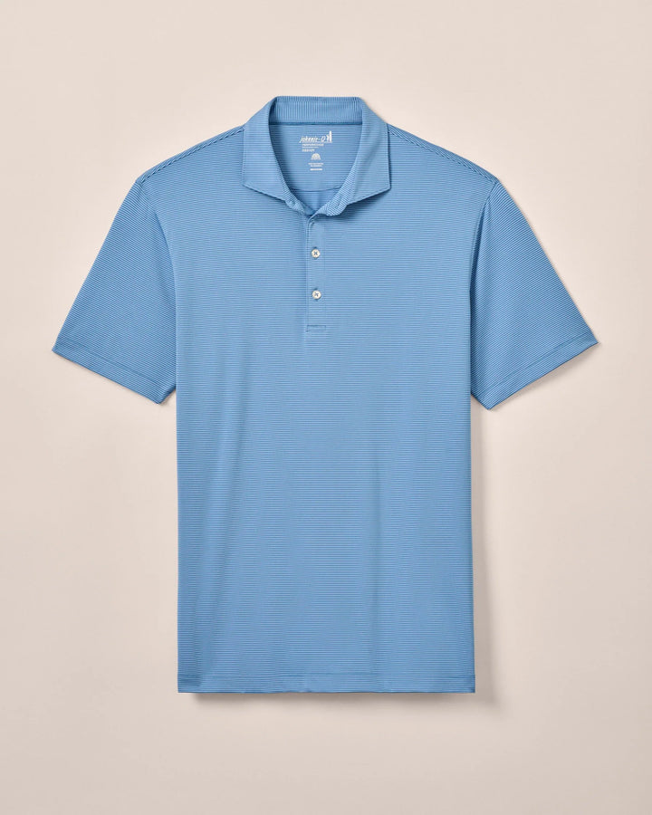 Johnnie-O - Polo Lyndon Barrels Blue/Seychelles