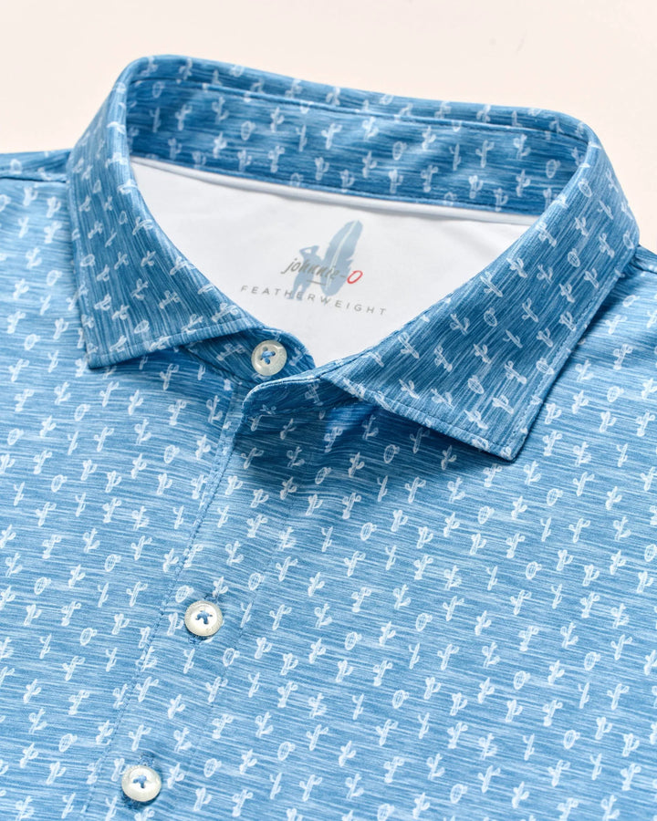 Johnnie-O - Polo Mojave Barrels Blue