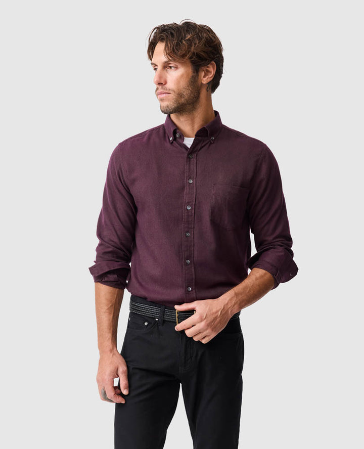 Rodd & Gunn - Barrhill Shirt Mulberry
