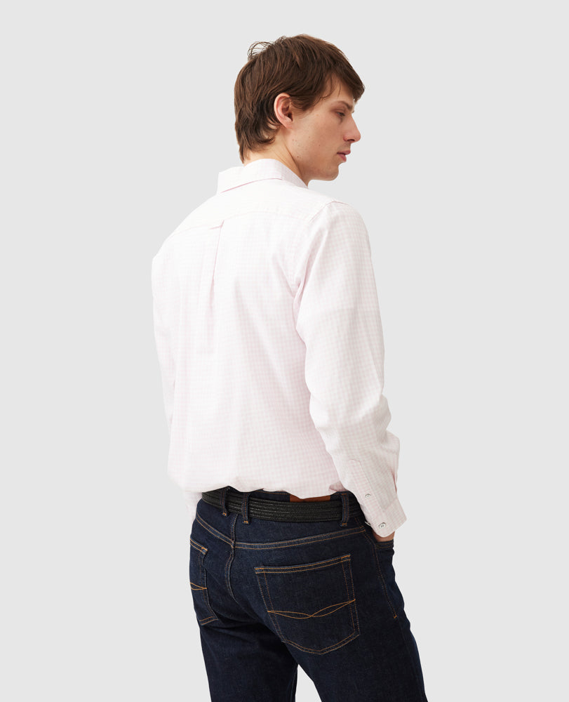 Rodd & Gunn - Shirt Rose Water Gunn Check Oxford