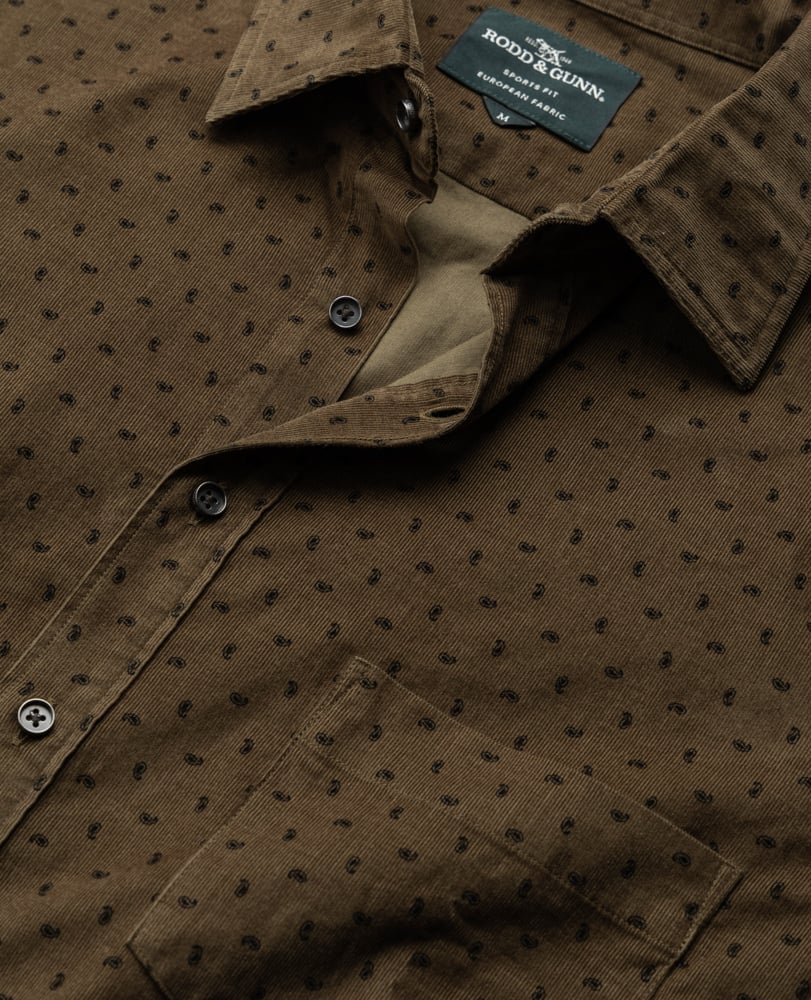 Rodd & Gunn - Harrington Shirt Moss