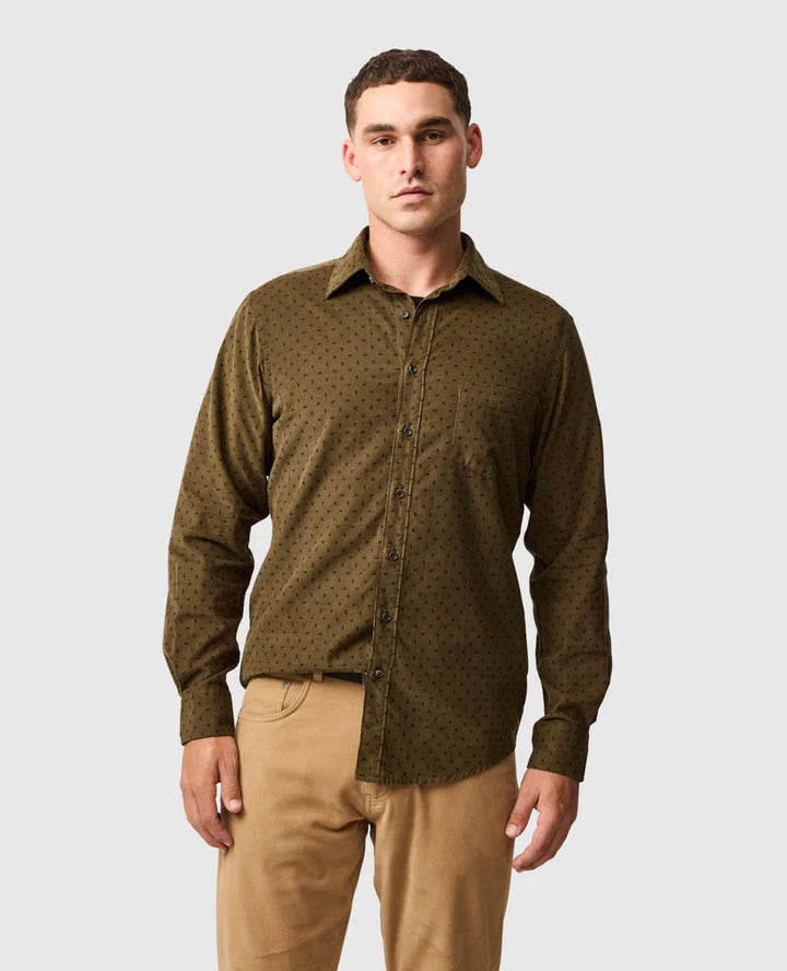 Rodd & Gunn - Harrington Shirt Moss