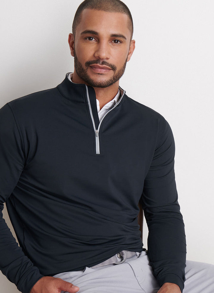 Peter Millar - Perth 1/4 Zip Black