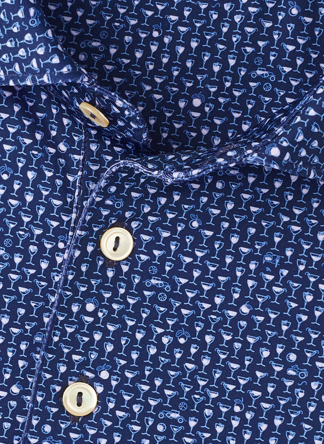 Peter Millar - Sidecar Performance Jersey Polo Navy