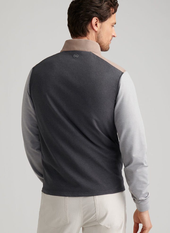 Peter Millar - Fuse Hybrid Fleece Vest Poplar Brown