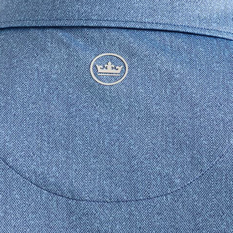 Peter Millar - Herringbone Polo Bali Blue