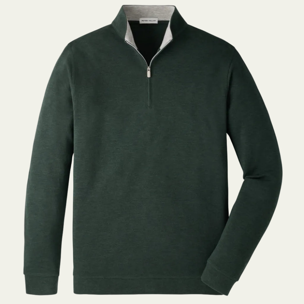 Peter Millar - Crown Comfort 1/4 Zip Pine Brook