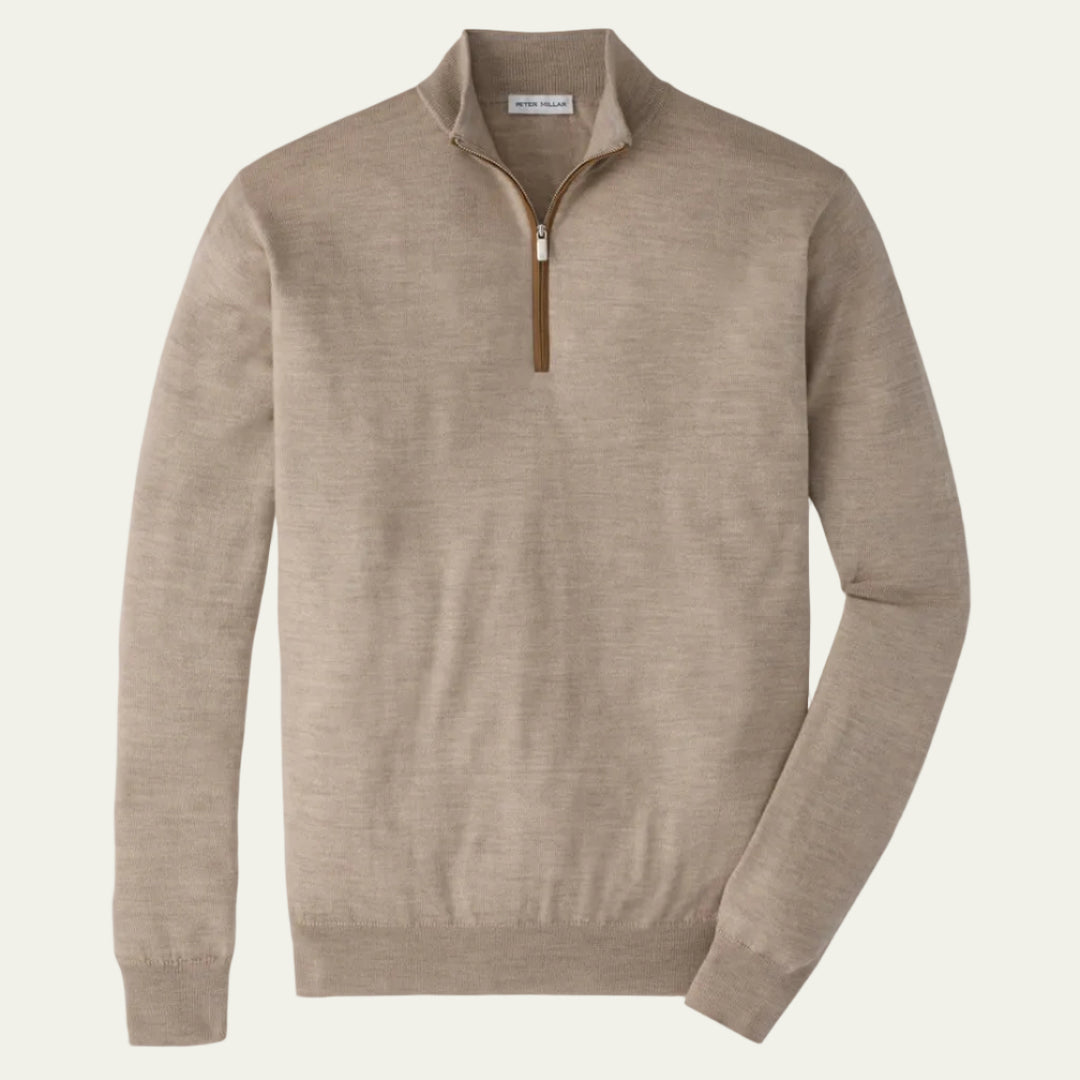 Peter Millar - Autumn Crest 1/4 Zip Stone