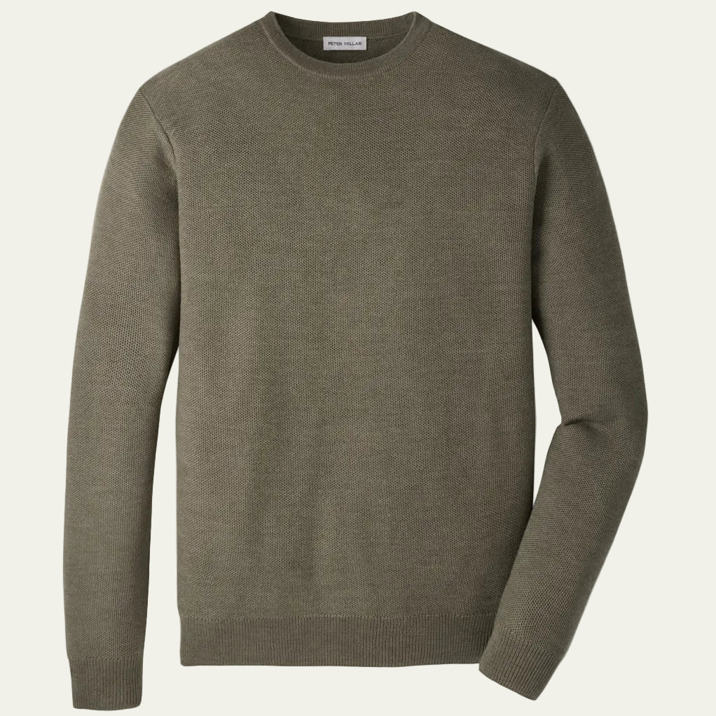Peter Millar - Autumn Crest Crewneck Fatigue