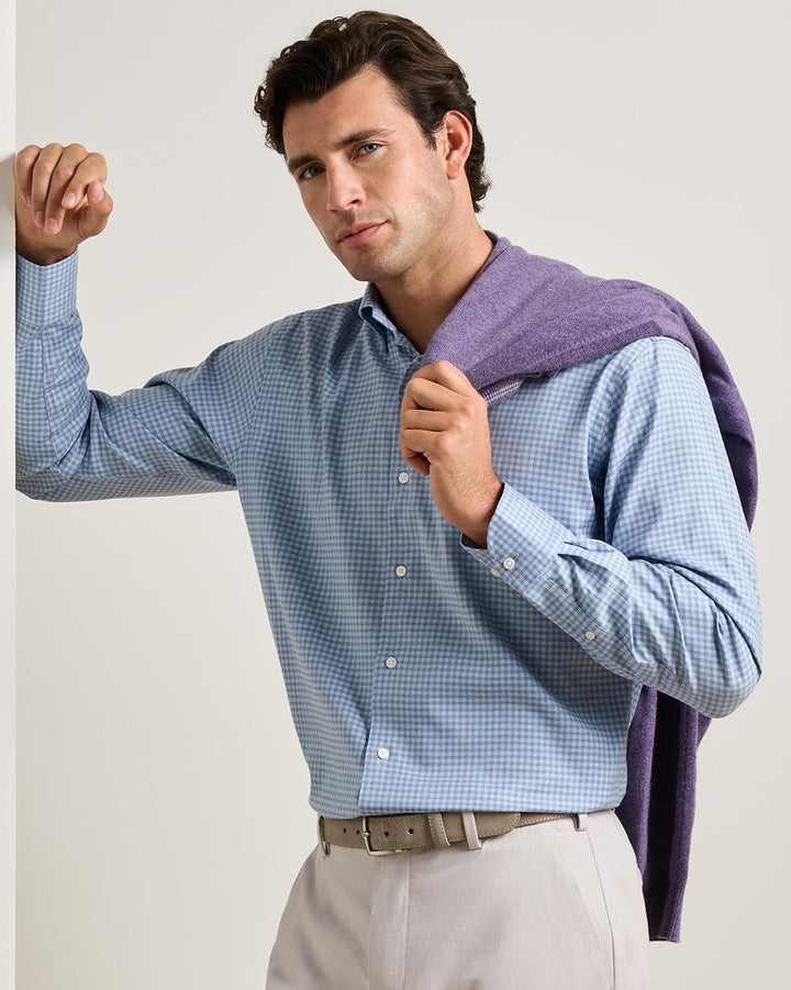 Peter Millar - Liam Sport Shirt Blue Freesia