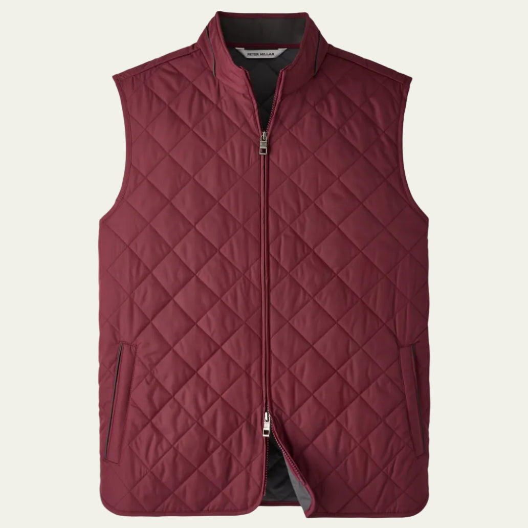 Peter Millar - Essex Vest Bordeaux