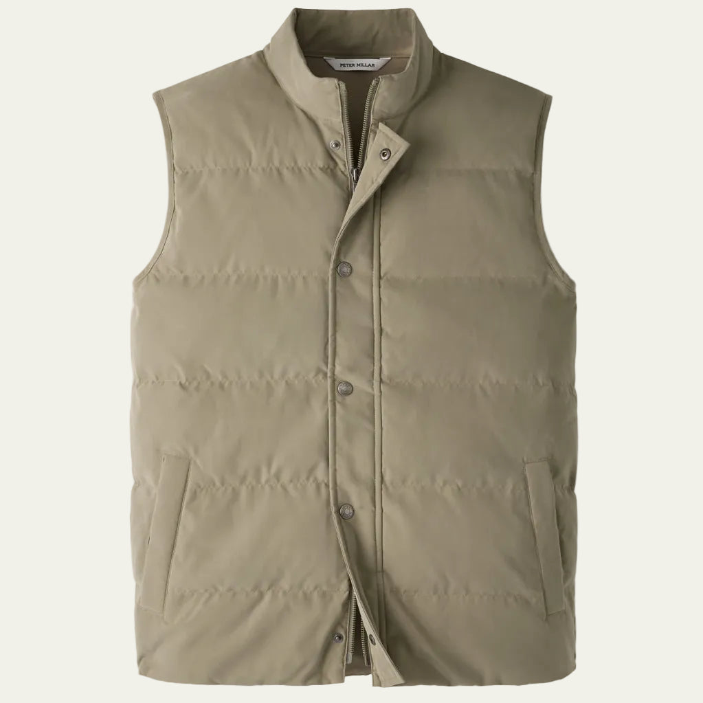Peter Millar - Bedford Quilted Vest Fatigue