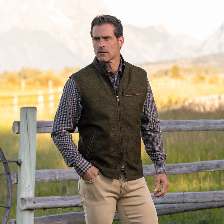 Madison Creek Outfitters - Asheville Vest Forest Donegal