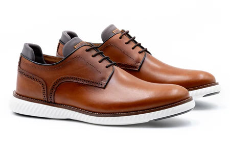 Martin Dingman - Countryaire Saddle Leather Plain Toe Shoe